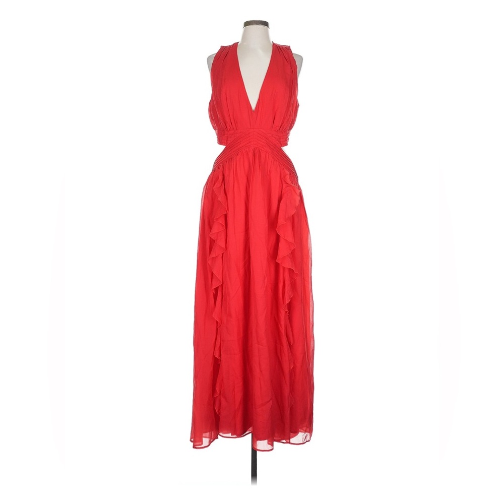 Abercrombie Red Backless Dress